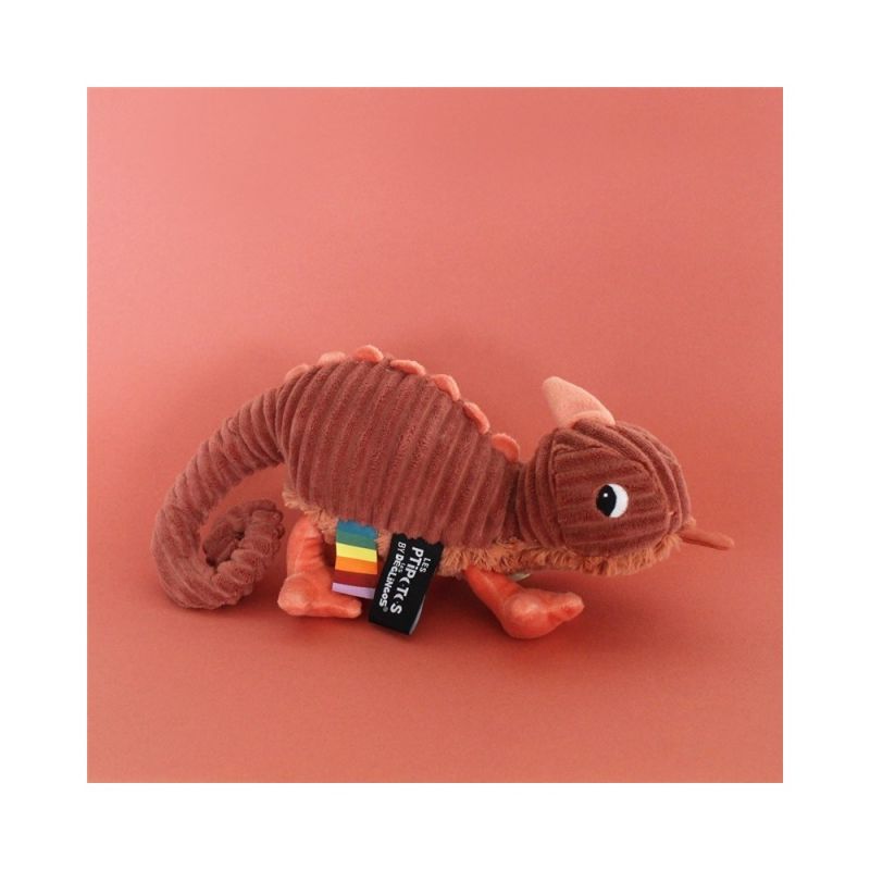 The deglingos - les ptipotos - meteou the chameleon - soft toy 25 cm 